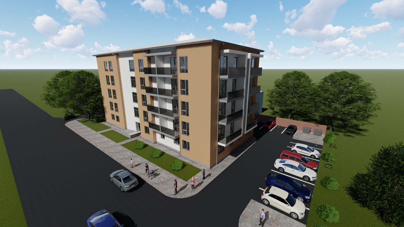 Construire locuinţe de serviciu, B-dul Nicolae Titulescu nr. 1 bis, Municipiul Călăraşi